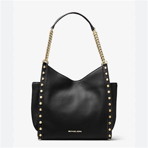 michael kors newbury studded chain tote